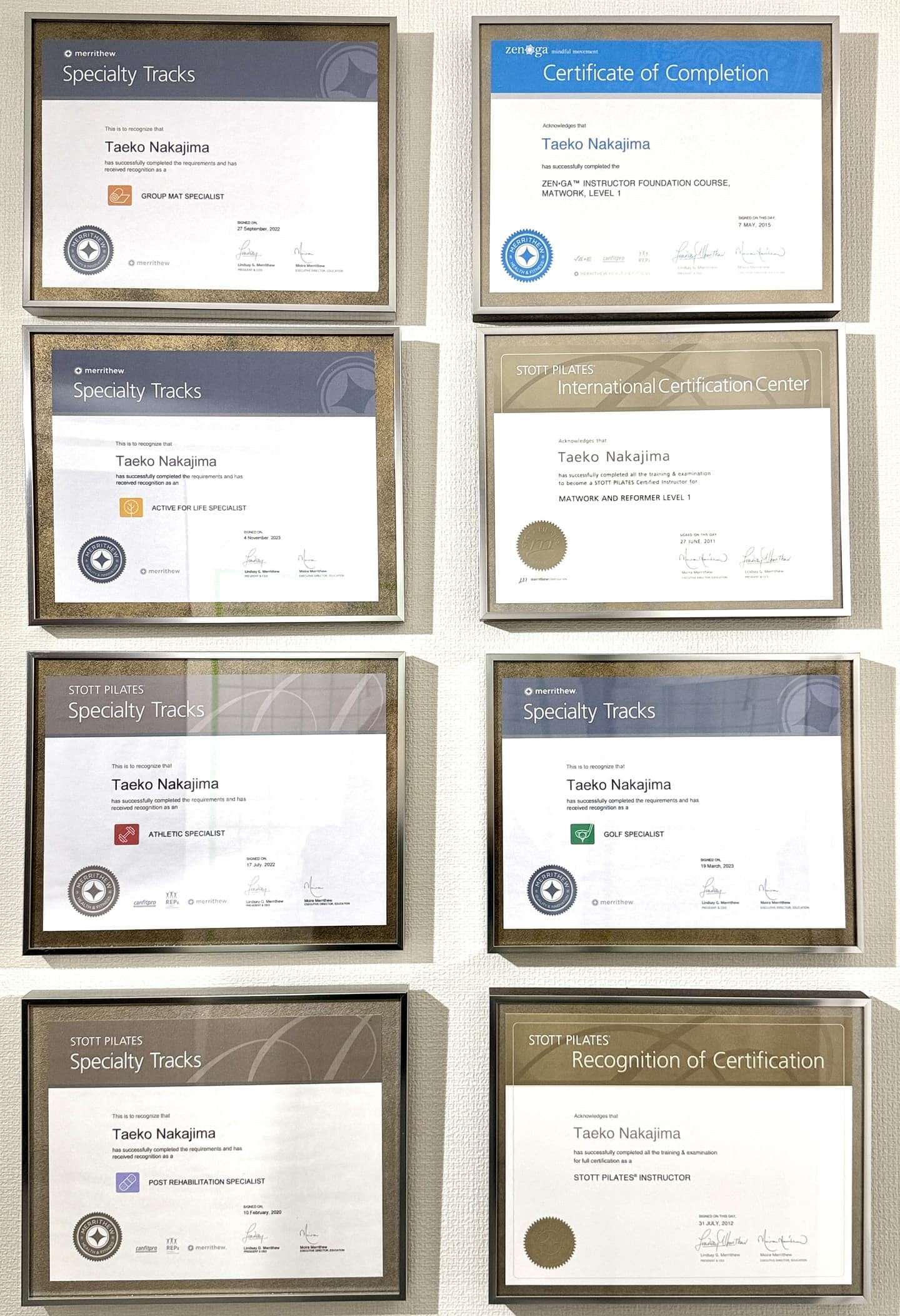 ピラティス資格